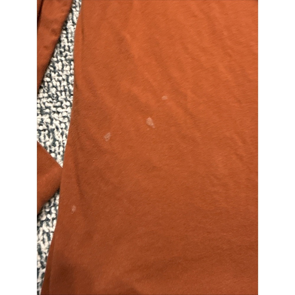 Star Wars Rebels Logo Men's Long Sleeve T-Shirt Size Large Burnt Orange Tee - Picture 7 of 13